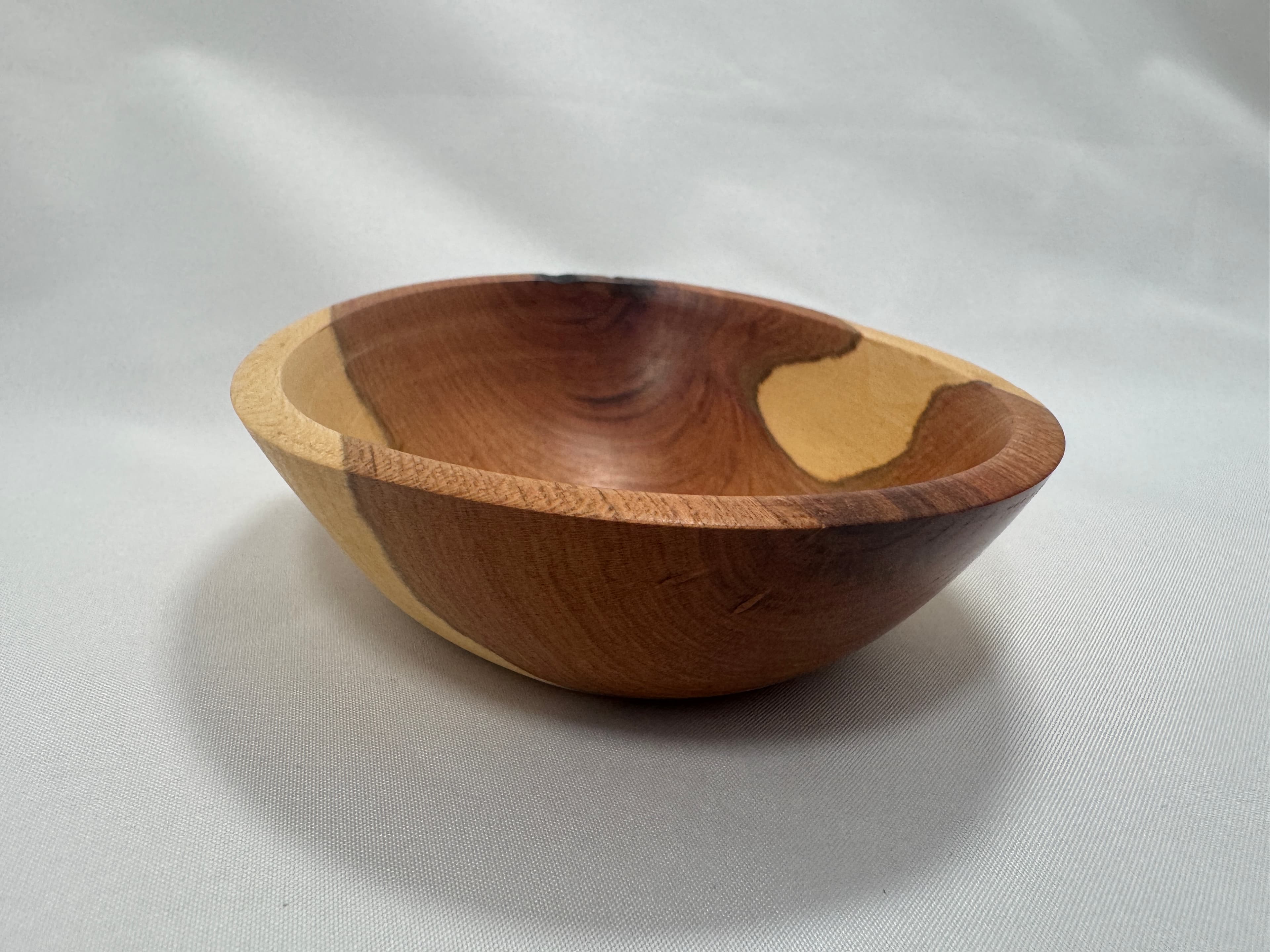 Holzschüssel aus Pflaumenholz – Ansicht 2