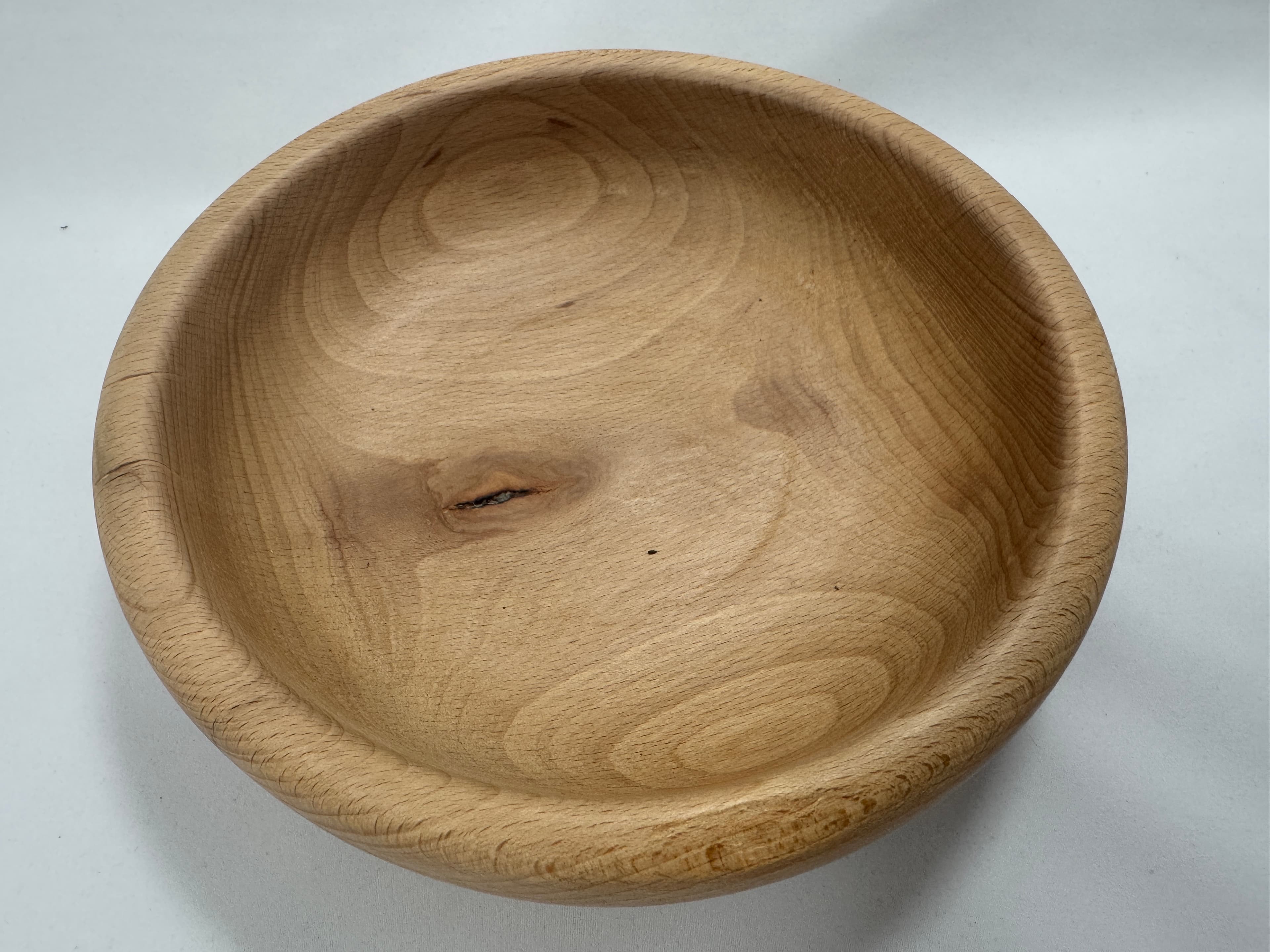 Holzschüssel aus Buchenholz
