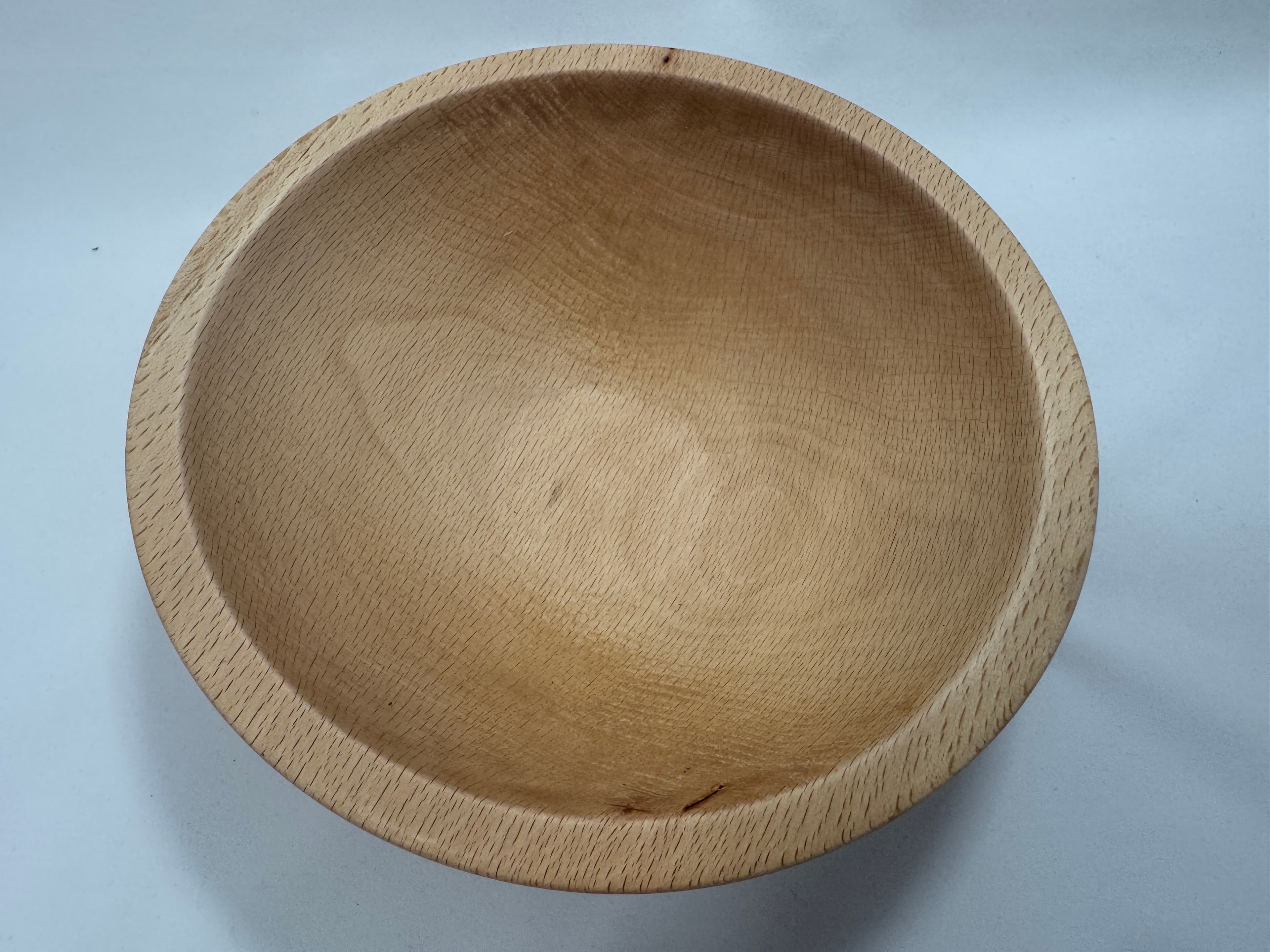 Holzschüssel aus Buchenholz